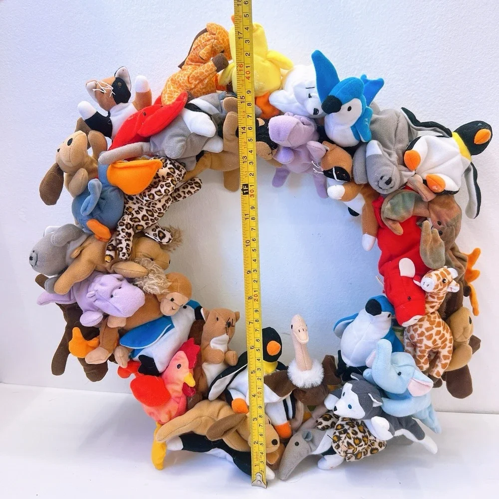 Zootopia Stuff Animal Wreath Handmade 17.5
